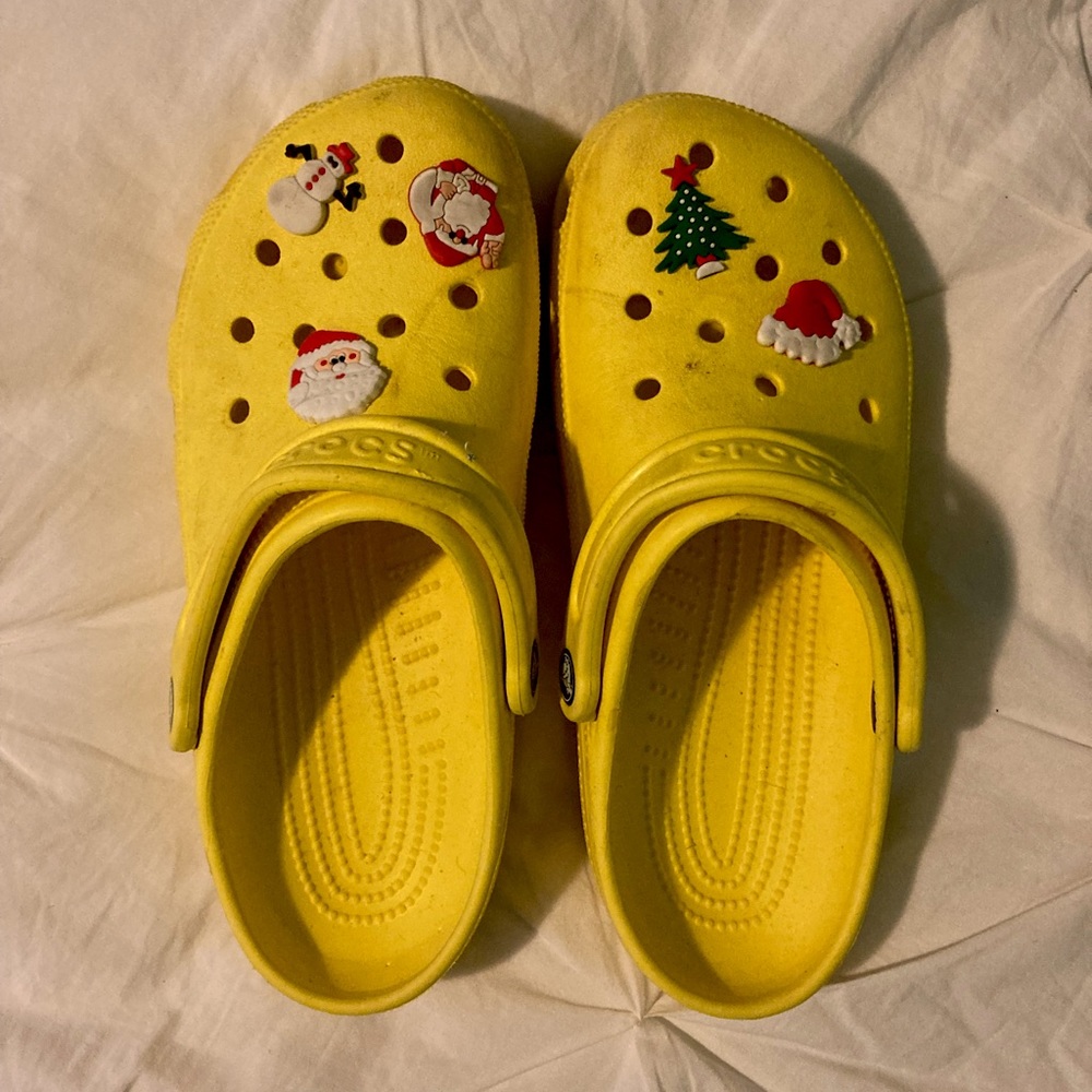 Yellow Crocs